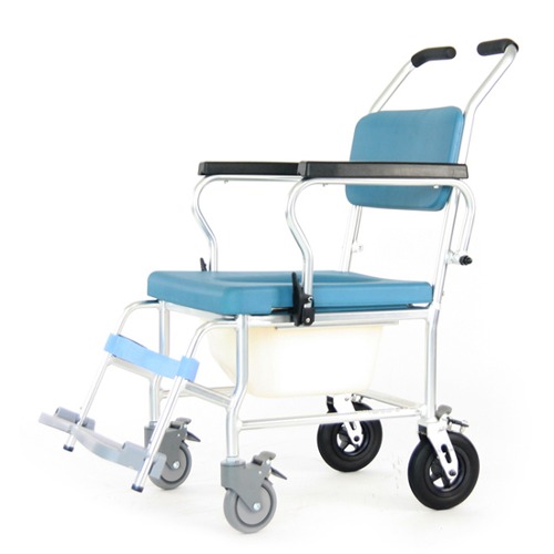 이동변기 PT-100 휠체어형 이동식화장실 장기요양